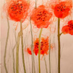 coulees fleurs